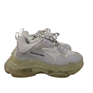 Balenciaga Men's Triple S Clear Sole Sneaker Size 9